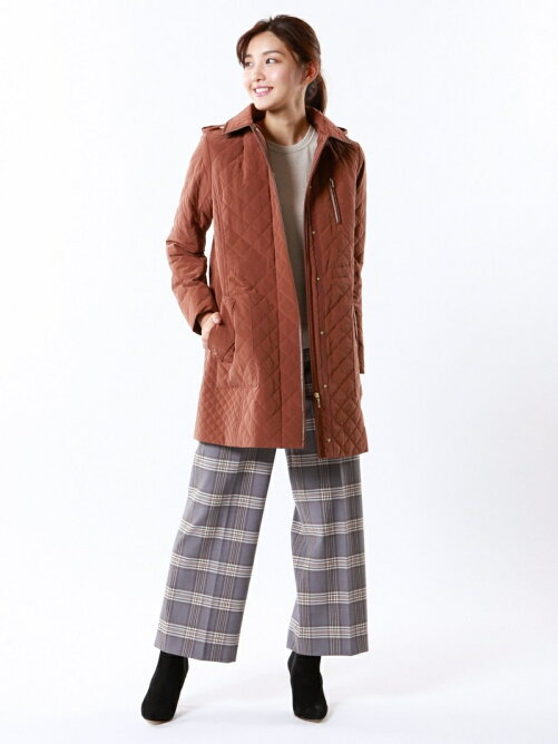 Trans Work 吸湿発熱 抗菌消臭 キルティングタフタロングコート Rakuten Fashion 楽天ファッション 旧楽天ブランドアベニュー V78566