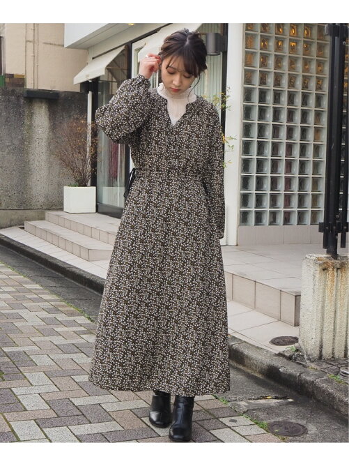 Tiptop Pocket Tiptop ウエストドロストキーネックワンピース Rakuten Fashion 楽天ファッション 旧楽天ブランドアベニュー Ah5567