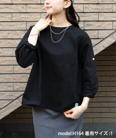 ORCIVAL ORCIVAL/(W)WIDE LONGSLEEVE B249 SOLID ステップス トップス カットソー・Tシャツ ブラック ベージュ ホワイト【送料無料】
