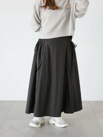 【SALE／31%OFF】Lugnoncure サイドポケットスカート テチチ スカート その他のスカート ブラック カーキ ベージュ【送料無料】
