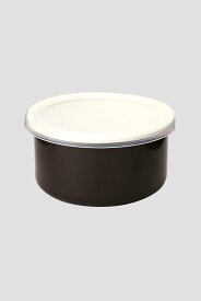 MARGARET HOWELL NODA HORO ROUND STORAGE SMALL マーガレット・ハウエル 食器・調理器具・キッチン用品 その他の食器・調理器具・キッチン用品 ホワイト グレー