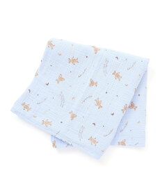 fillot de bebe reduction ガーゼクマプリントスワドル ベベ オンライン ストア マタニティウェア・ベビー用品 おくるみ ピンク ブルー ベージュ