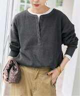Spick & Span 《WEB限定 / 追加》2枚SETヘンリーネックプルオーバー スピックアンドスパン トップス カッ…