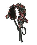 MILKFED. FRILLED TARTAN EARMUFFS ミルクフェド アクセサリー・腕時計 その他のアクセサリー・腕時計 レ…