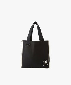 To b. by agnes b. To b. by agnes b.* green label relaxing コットン パイピング トートバッグ アニエスベー バッグ トートバッグ ブラック【送料無料】