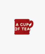 Afternoon Tea LIVING サガラ刺繍コースター タイポグラフィー アフタヌーンティー・リビング 食器・調理…