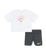 【SALE／35%OFF】NIKE キッズ(105-120cm) セット商品 NIKE(ナイキ) NKG SWOOSH MOTION BIKE SHORT S ルー…