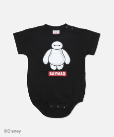 Disney ベイマックスロンパース チルツー マタニティウェア・ベビー用品 ロンパース・カバーオール ホワイト ブラック