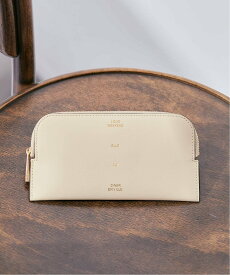 VERMEIL par iena 《予約》ORSETTO オルセット フラグメントケース W185 H95mm 1561679012 ヴェルメイユ パー イエナ 財布・ポーチ・ケース 財布 ブラウン ベージュ【送料無料】