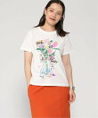 花瓶プリントTシャツ