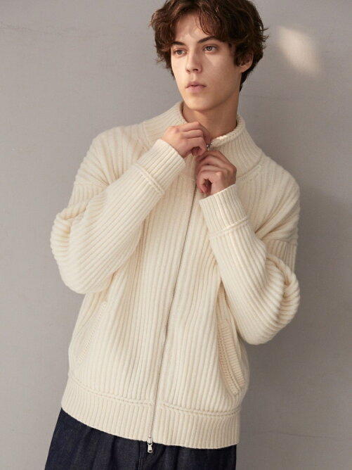 Tomorrowland ラムズウール ジップアップニットブルゾン Rakuten Fashion 楽天ファッション 旧楽天ブランドアベニュー By9569