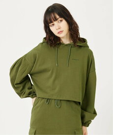 【SALE／30%OFF】MILKFED. CROPPED HOODIE ミルクフェド トップス スウェット・トレーナー ブラック ブラウン カーキ【送料無料】