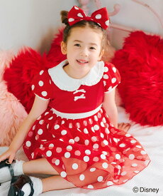 【SALE／30%OFF】ANY KIDS 【ディズニー/ミニーマウス】なりきりワンピース エニィ ワンピース・ドレス ワンピース【送料無料】