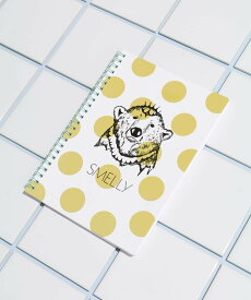 【SALE／70%OFF】SMELLY A5リングノート スメリー 文房具 その他の文房具 ブラック レッド