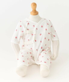 petit main 【弱酸性】コンビ肌着 ナルミヤオンライン マタニティウェア・ベビー用品 ベビー肌着・新生児服 パープル グリーン ホワイト ピンク
