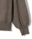 【WEB限定】<手洗い可能>トリム ヘンリーネック フード ニット パーカ
