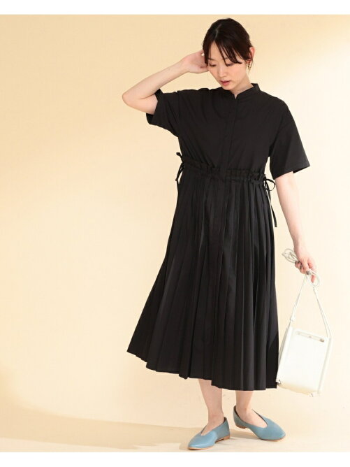 Beams Women Ray Beams バンドカラー プリーツ ワンピース Rakuten Fashion 楽天ファッション 旧楽天ブランドアベニュー Cs4570