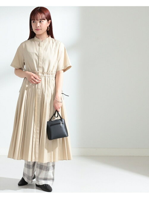 Beams Women Ray Beams バンドカラー プリーツ ワンピース Rakuten Fashion 楽天ファッション 旧楽天ブランドアベニュー Cs4570