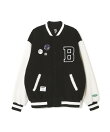 *BILLIONAIRE BOYS CLUB/BOA VARSITYJACKET WITH BADG
