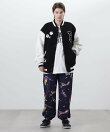 *BILLIONAIRE BOYS CLUB/BOA VARSITYJACKET WITH BADG