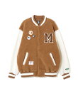*BILLIONAIRE BOYS CLUB/BOA VARSITYJACKET WITH BADG