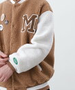 *BILLIONAIRE BOYS CLUB/BOA VARSITYJACKET WITH BADG