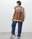 *BILLIONAIRE BOYS CLUB/BOA VARSITYJACKET WITH BADG