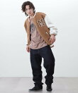 *BILLIONAIRE BOYS CLUB/BOA VARSITYJACKET WITH BADG