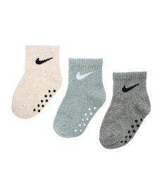 NIKE ソックス(10-12cm) NIKE(ナイキ) NHN CORE SWOOSH GRIPPER ルーキーキッズ 靴下・レッグウェア 靴下 グレー