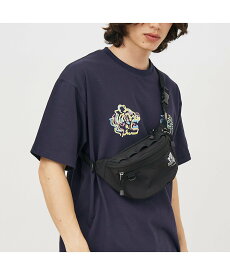 ABAHOUSE LASTWORD 【DICKIES/ディッキーズ】TEXT LOGO WAISTBAG 80977 アバハウス バッグ ボディバッグ・ウエストポーチ グレー ブラック【送料無料】