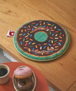 BIRTHDAY BAR B-DAY DONUTS �`�F�A�p�b�h �o�[�X�f�C�o�[ �C���e���A�E�����G�� �J�[�y�b�g�E���O�E�}�b�g �O���[�� �u���E��