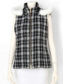 楽天市場 ツイード ジャケット ベスト トップス レディースファッションの通販