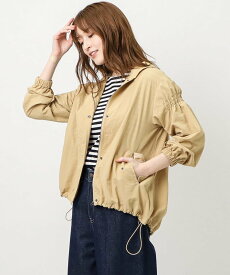 【SALE／50%OFF】LAURA ASHLEY 【同柄アイテムあり】ミルソープ柄使い マウンテンパーカ ローラ アシュレイ ジャケット・アウター ブルゾン・ジャンパー ネイビー【送料無料】