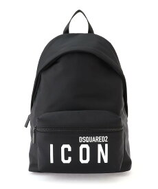 DSQUARED2 ICON Backpack ディースクエアード バッグ リュック・バックパック ブラック【送料無料】