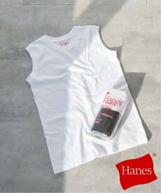 Spick & Span HANES / ヘインズ 2P Japan Fit for HER スリーブレスシャツ HW5327 スピックアンドスパン トップス カットソー・Tシャツ