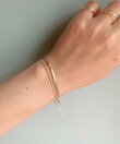 layered narrow bracelet / レイヤード ナロー ブレスレット