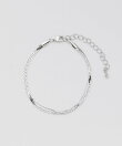 layered narrow bracelet / レイヤード ナロー ブレスレット