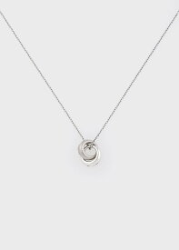 Paul Smith "Double Ring Motif" ネックレス ポール・スミス アクセサリー・腕時計 その他のアクセサリー・腕時計 シルバー【送料無料】