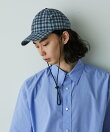 「HOTEL PALACE」 オテルパラス デジタルプリントチェックキャップ