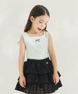 Lycee mine 【どちらが前でもOK】デザインタンクトップ【子供服】【キッズ】【女の子】 ナルミヤオンライ…