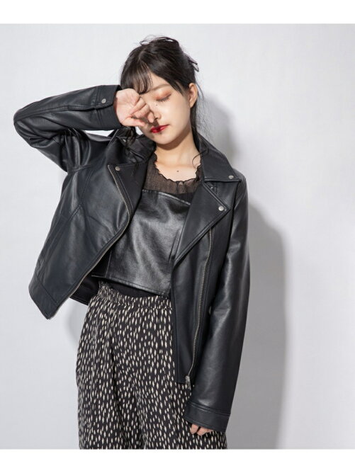 Mysa Liina Mysa Liina 合皮ライダースジャケット Rakuten Fashion 楽天ファッション 旧楽天ブランドアベニュー Bv9572