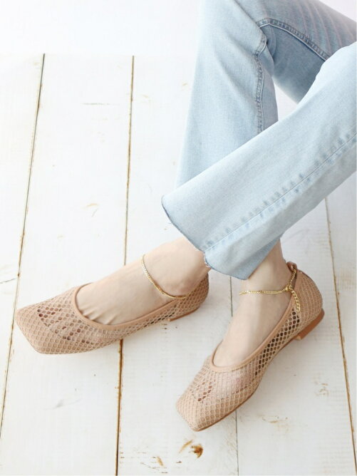 Fin アンクルチェーンスクエアトゥメッシュパンプス Rakuten Fashion 楽天ファッション 旧楽天ブランドアベニュー Cn4572