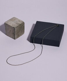 JUNRed ital. from JUNRed / spiral necklace thin ジュンレッド アクセサリー・腕時計 ネックレス シルバー【送料無料】