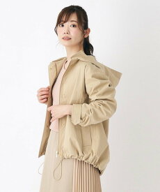 LAURA ASHLEY 【コットン混/羽織りアイテム】マウンテンパーカー ローラ アシュレイ ジャケット・アウター ブルゾン・ジャンパー ベージュ ネイビー【送料無料】