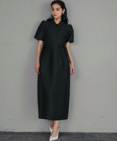 【SALE／20%OFF】GIRL レースカラー コクーン ドレス 結婚式 ワンピース パーティードレス ガール ワンピース・ドレス ドレス ブラック【送料無料】