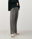 吸水速乾/防シワ-ワンタックストレートパンツ<セットアップ対応><2サイズ展開>