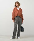 吸水速乾/防シワ-ワンタックストレートパンツ<セットアップ対応><2サイズ展開>
