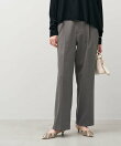 吸水速乾/防シワ-ワンタックストレートパンツ<セットアップ対応><2サイズ展開>