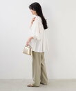 吸水速乾/防シワ-ワンタックストレートパンツ<セットアップ対応><2サイズ展開>