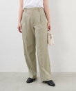 吸水速乾/防シワ-ワンタックストレートパンツ<セットアップ対応><2サイズ展開>